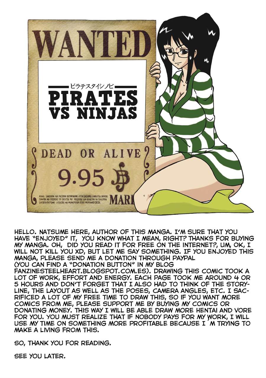 Piratas vs Ninjas - Encontro improvável