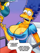XXX H Q – Os enormes peitos de Marge Simpson