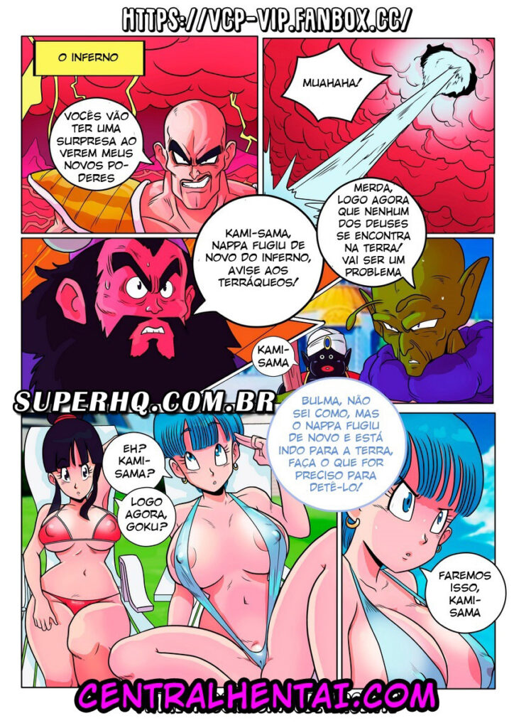 A grande vingança de Nappa - Parte 02 - Hentai