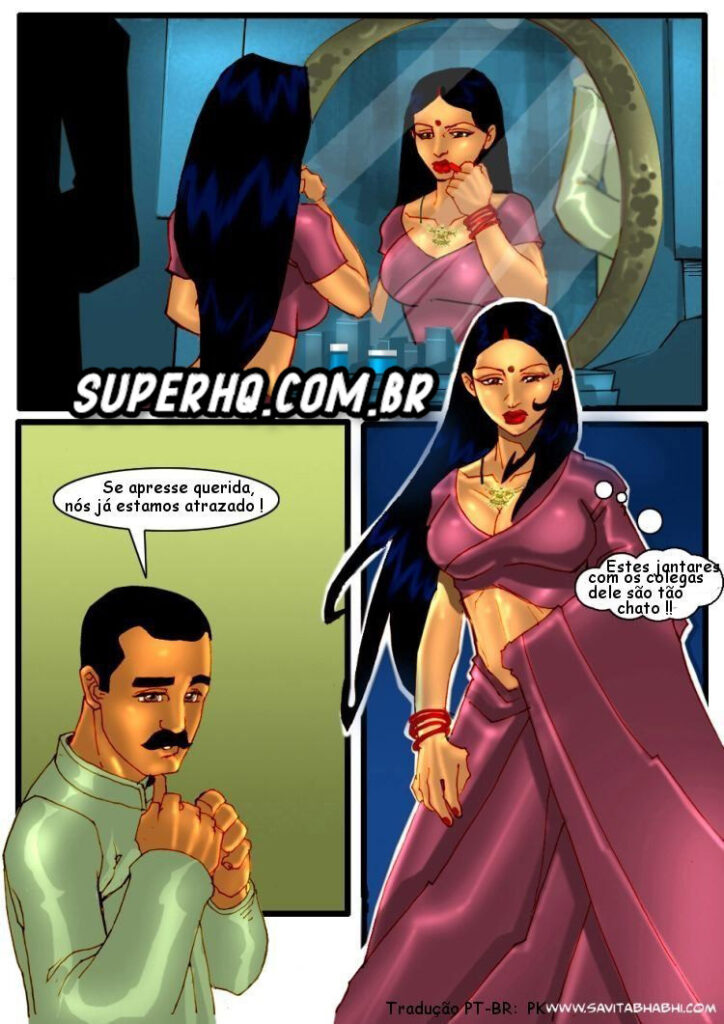 Savita Bhabhi #03 - O melhor amigo do meu marido - Hentai Brasil