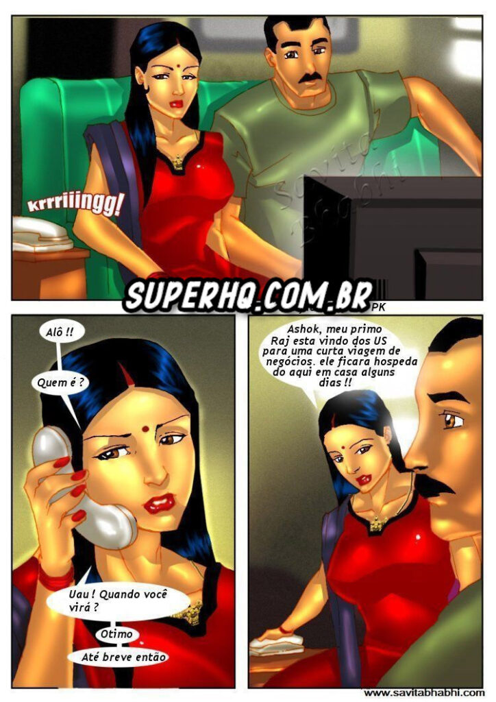 Savita Bhabhi #04 - Com quem perdi minha virgindade - Hentai Brasil