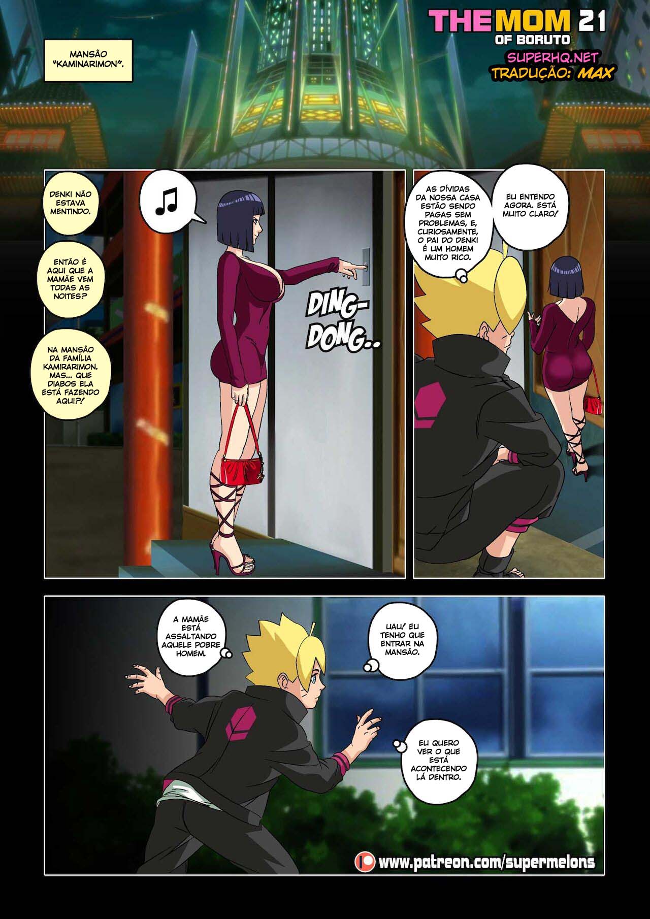 A mãe de Boruto