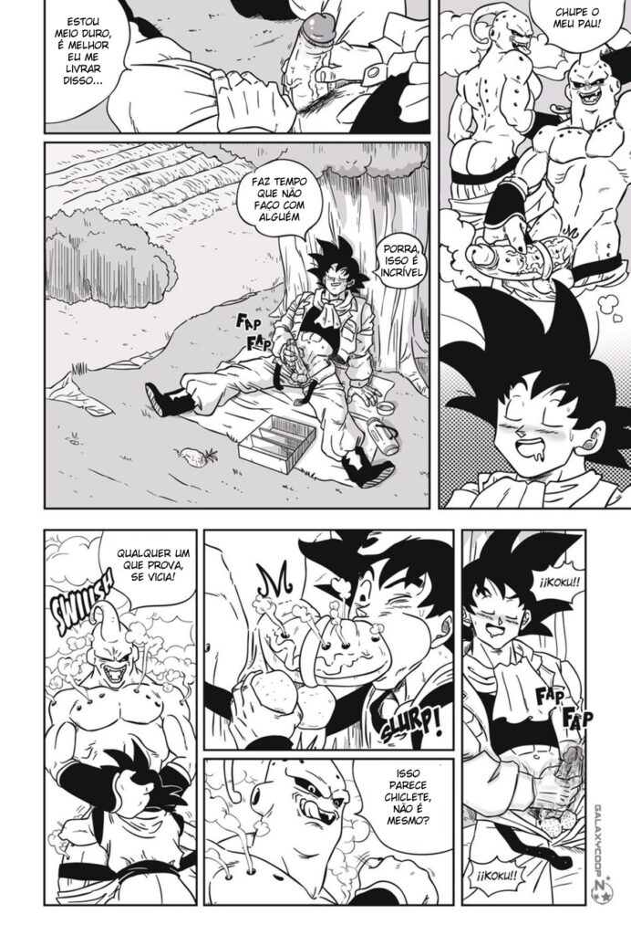 Goku e o Sogro Roludo - Hentai Gay