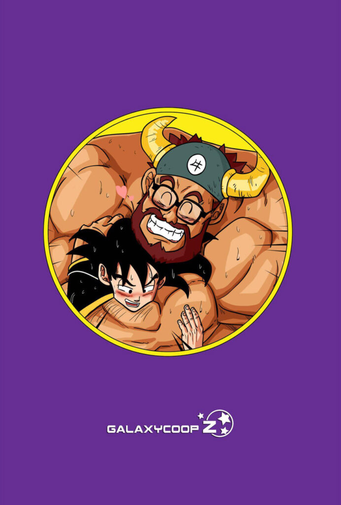 Goku e o Sogro Roludo - Hentai Gay