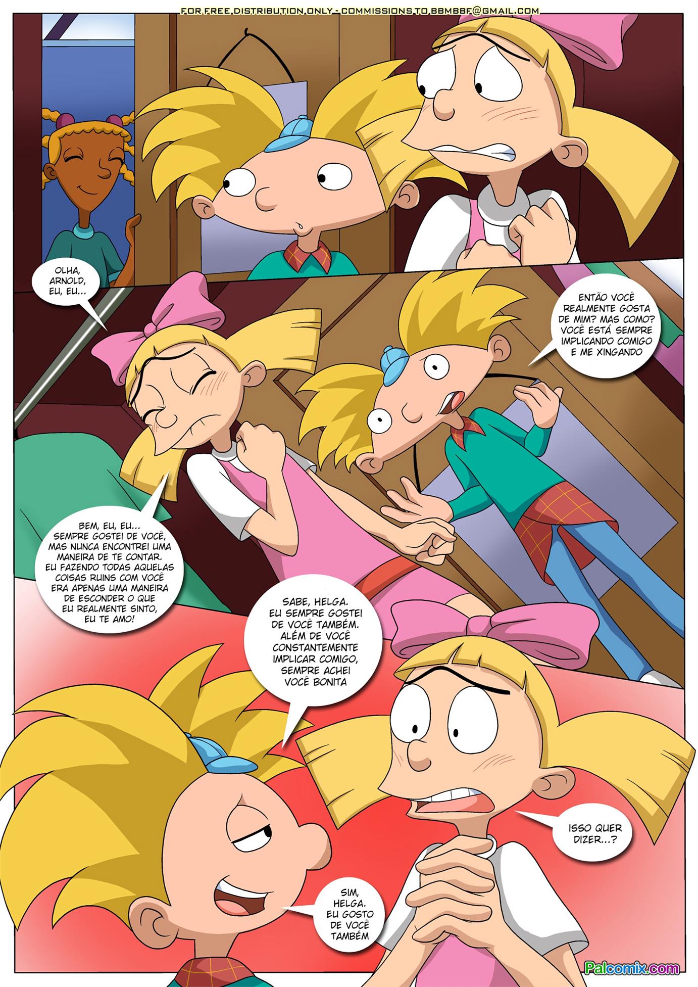 Hey Arnold Hentai - Putaria depois da festa