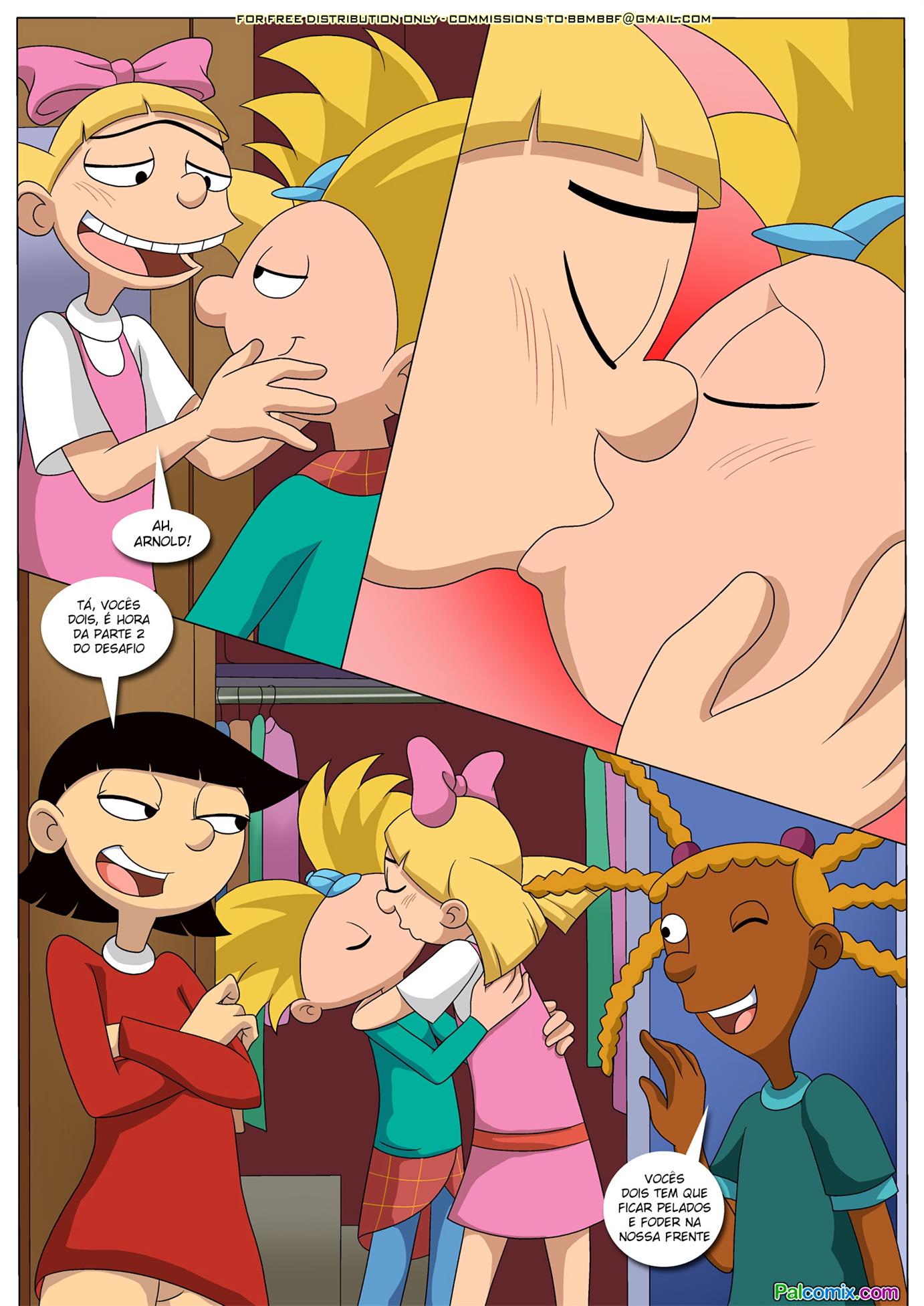 Hey Arnold Hentai - Putaria depois da festa