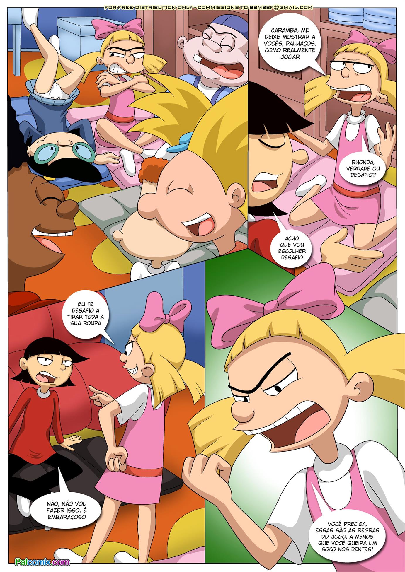 Hey Arnold Hentai - Putaria depois da festa