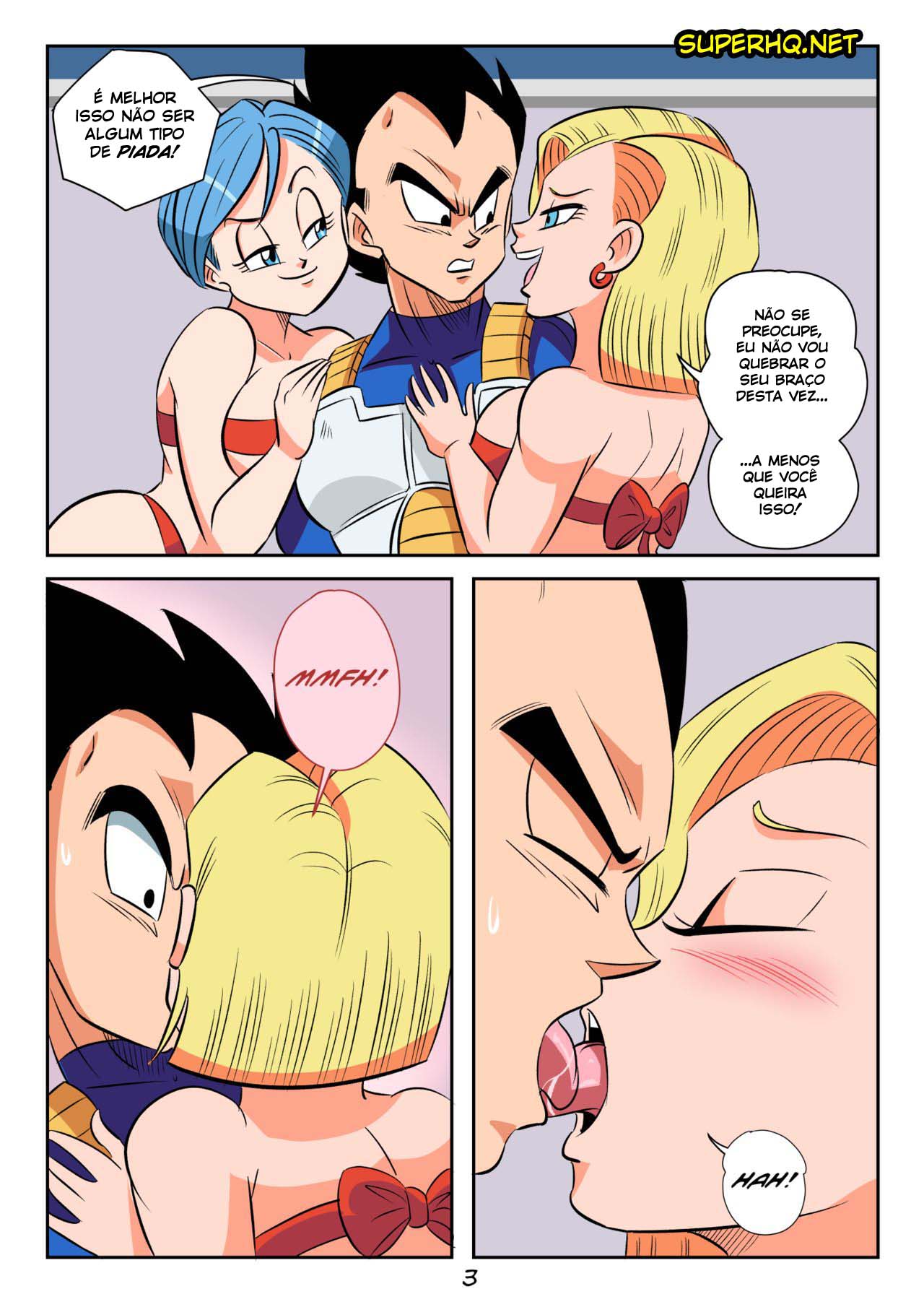 O presente de aniversário de Vegeta