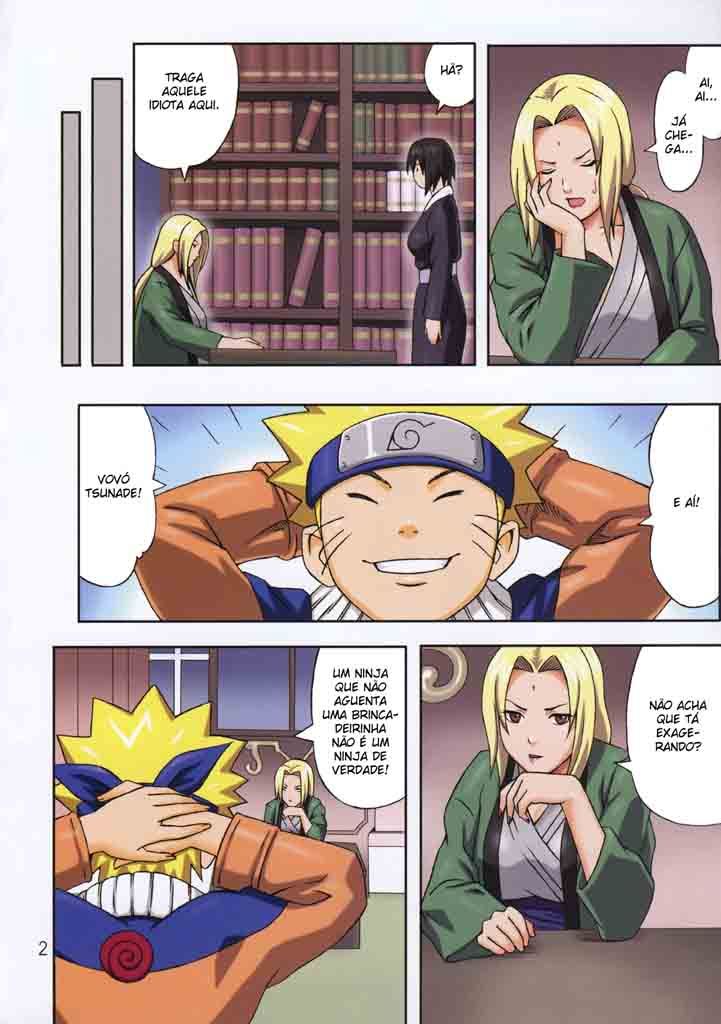 O treinamento especial da Tsunade