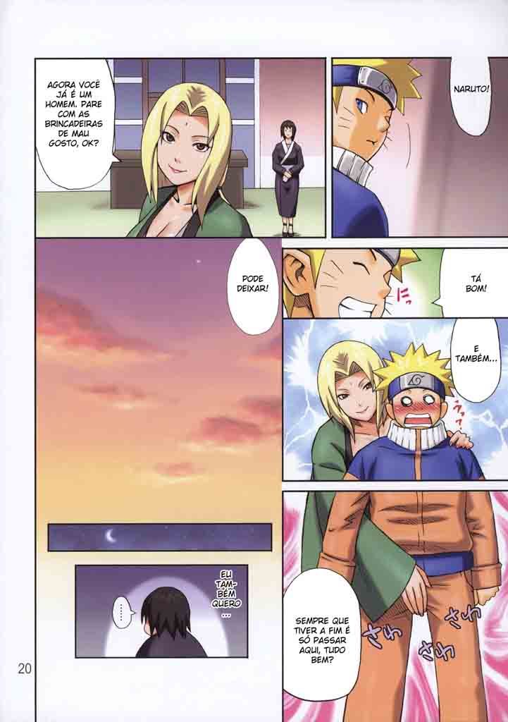 O treinamento especial da Tsunade