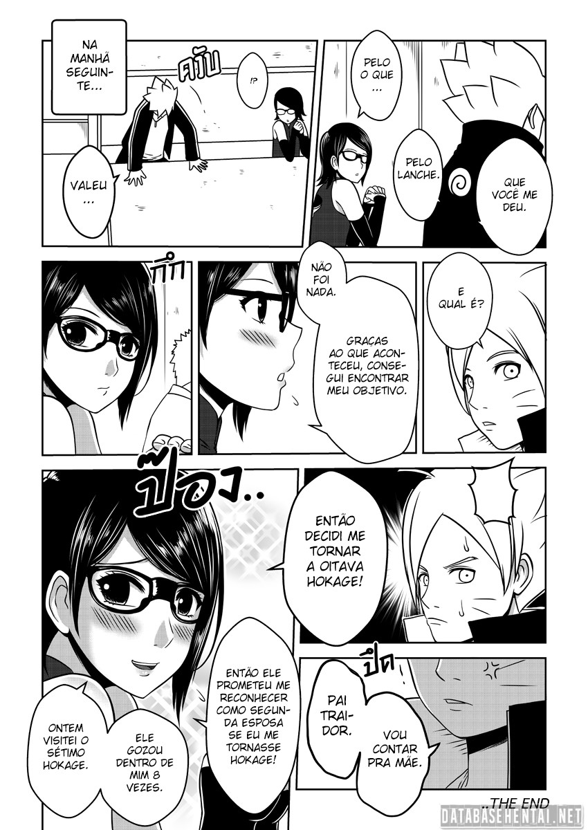 Sarada quer foder com Naruto - Boruto Hentai