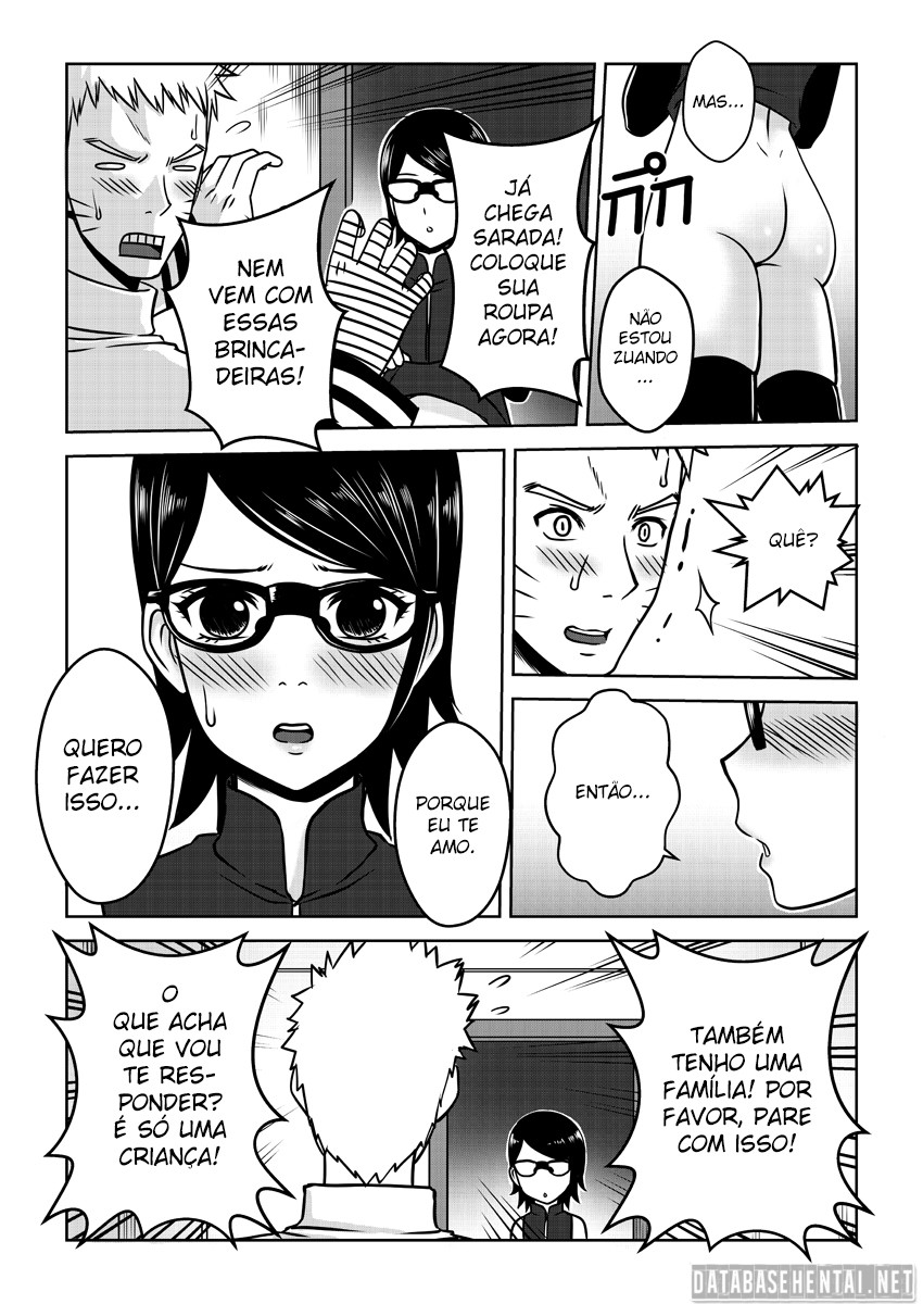 Sarada quer foder com Naruto - Boruto Hentai