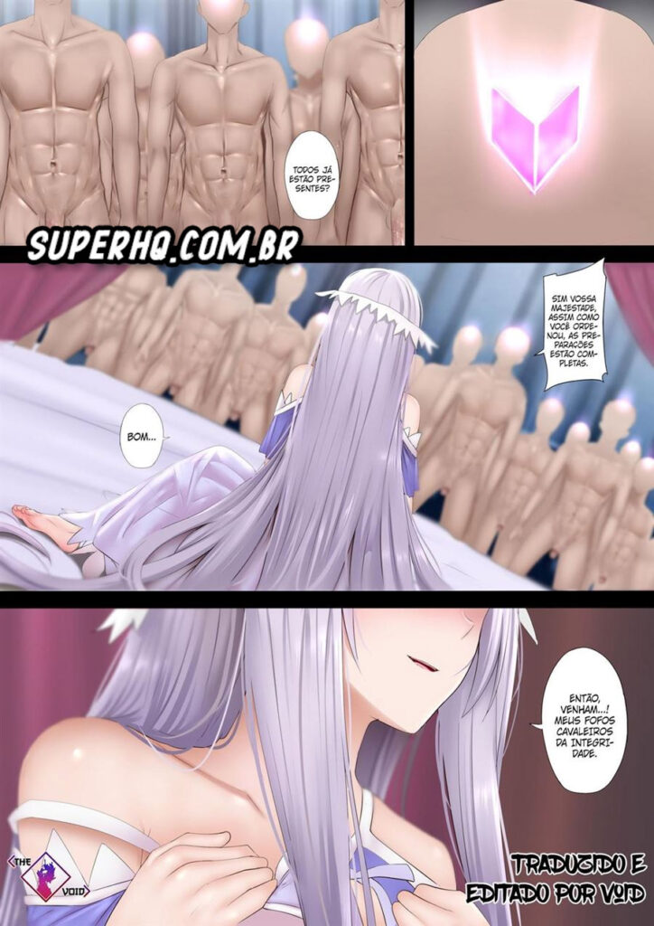 A princesa insaciável - Parte 01 - Mangá Hentai