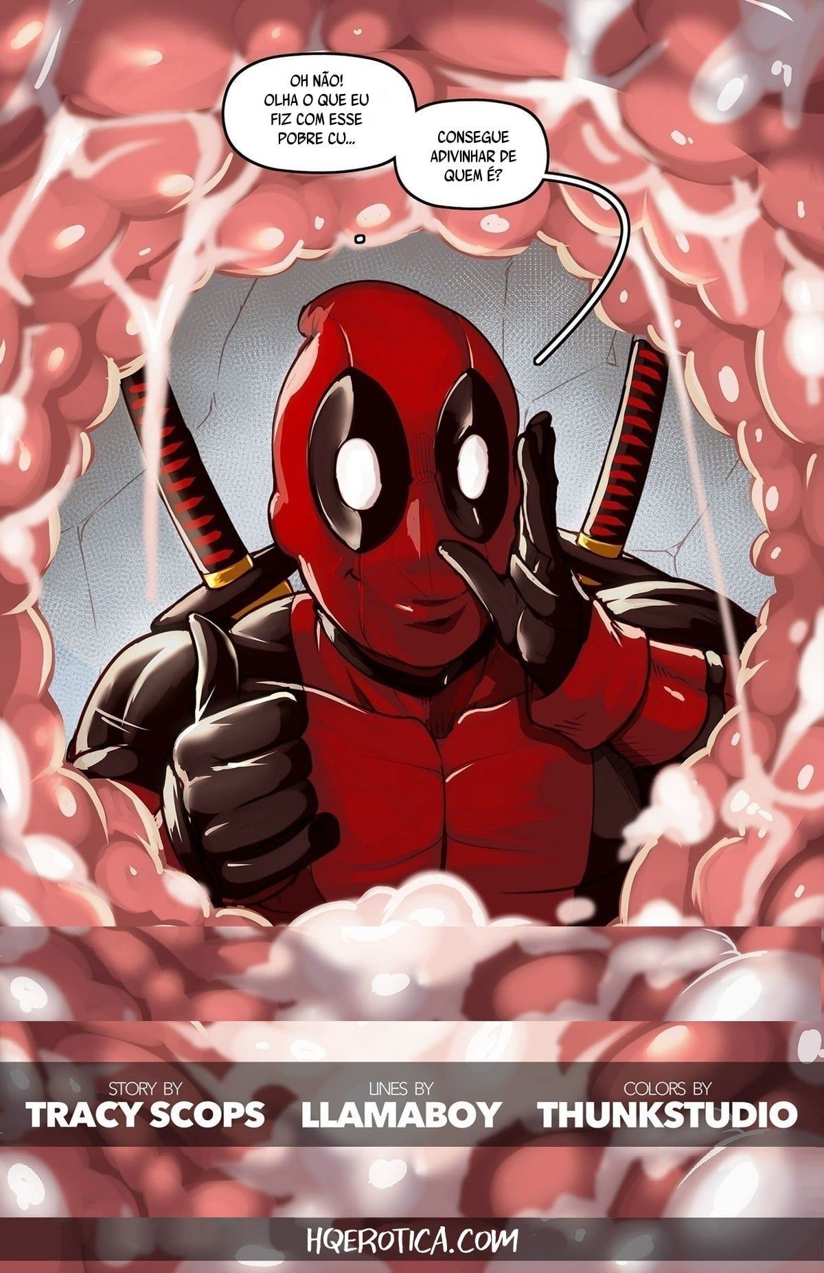 Deadpool Pornô - O arrombador de cu