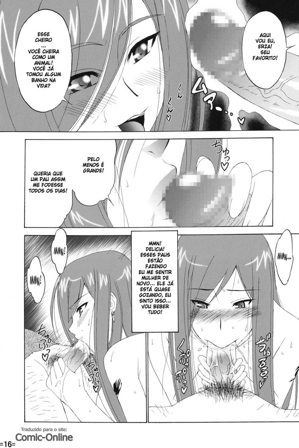 Fairy Tail Hentai - Erza Scarlet, a peituda excitada!