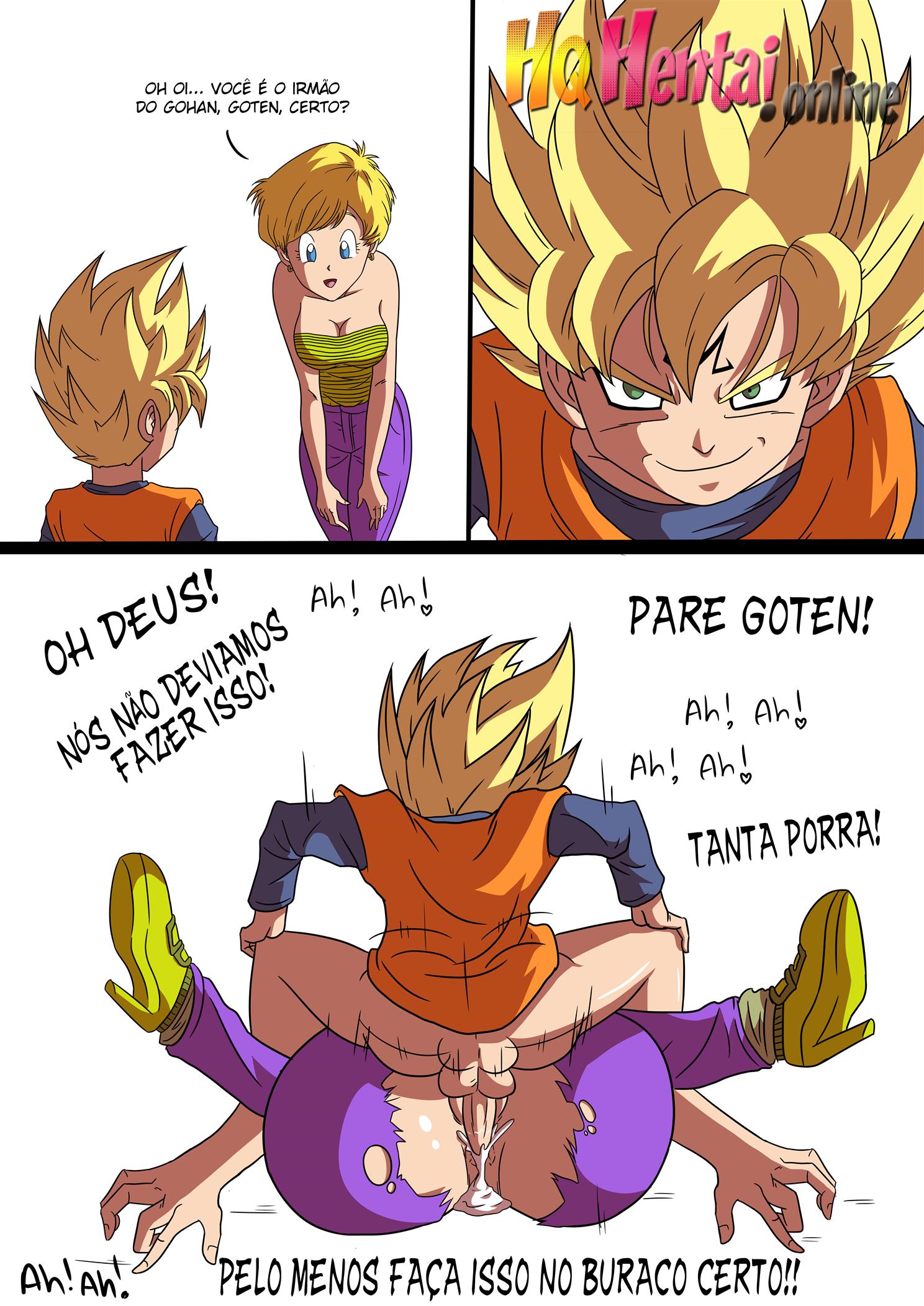 Goten, o mais pervertido dos Sayiajins