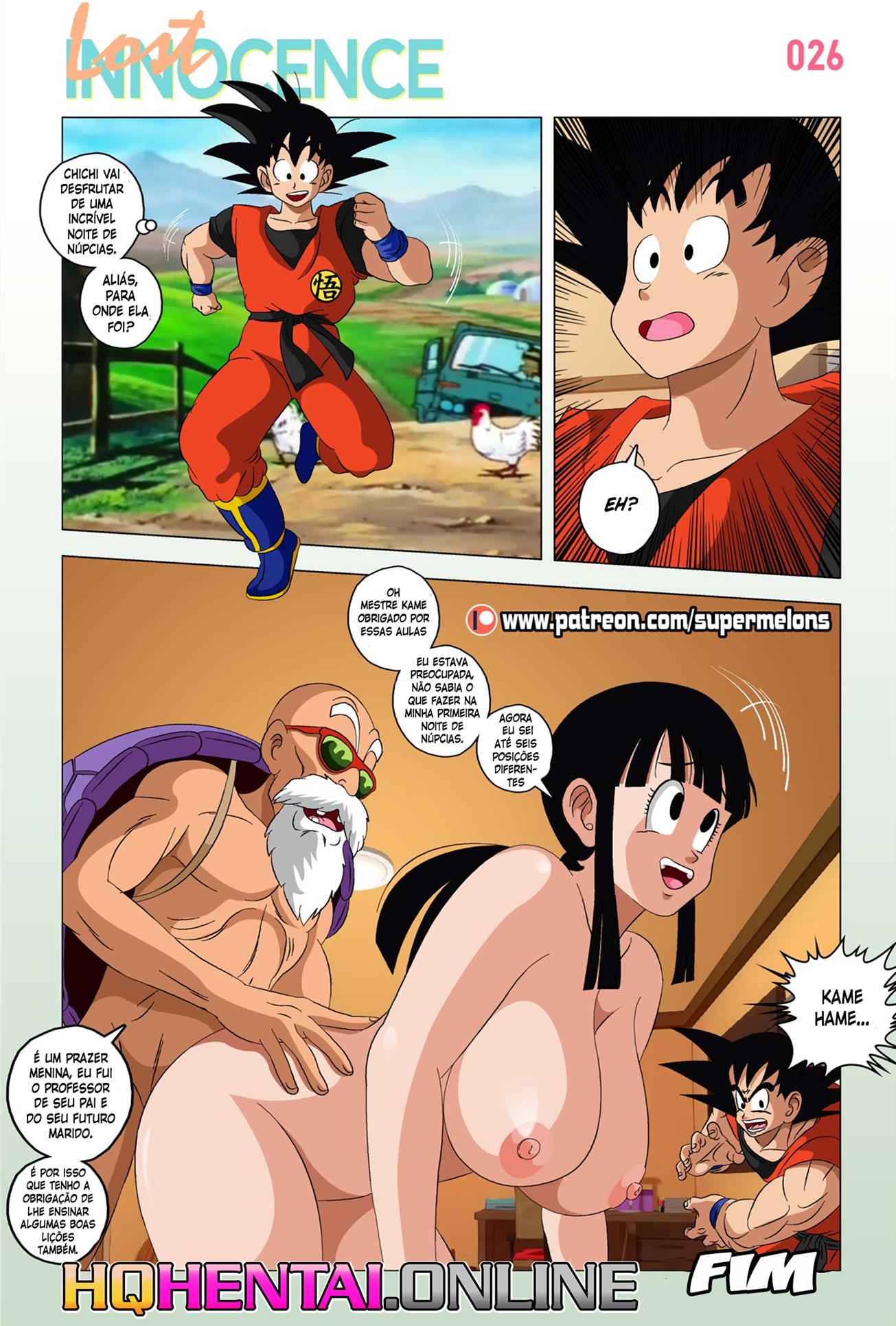 Dragon Ball Porno - Perdendo a inocência