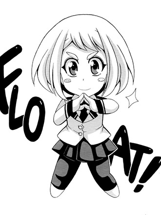 Uraraka Excitada e com tesão