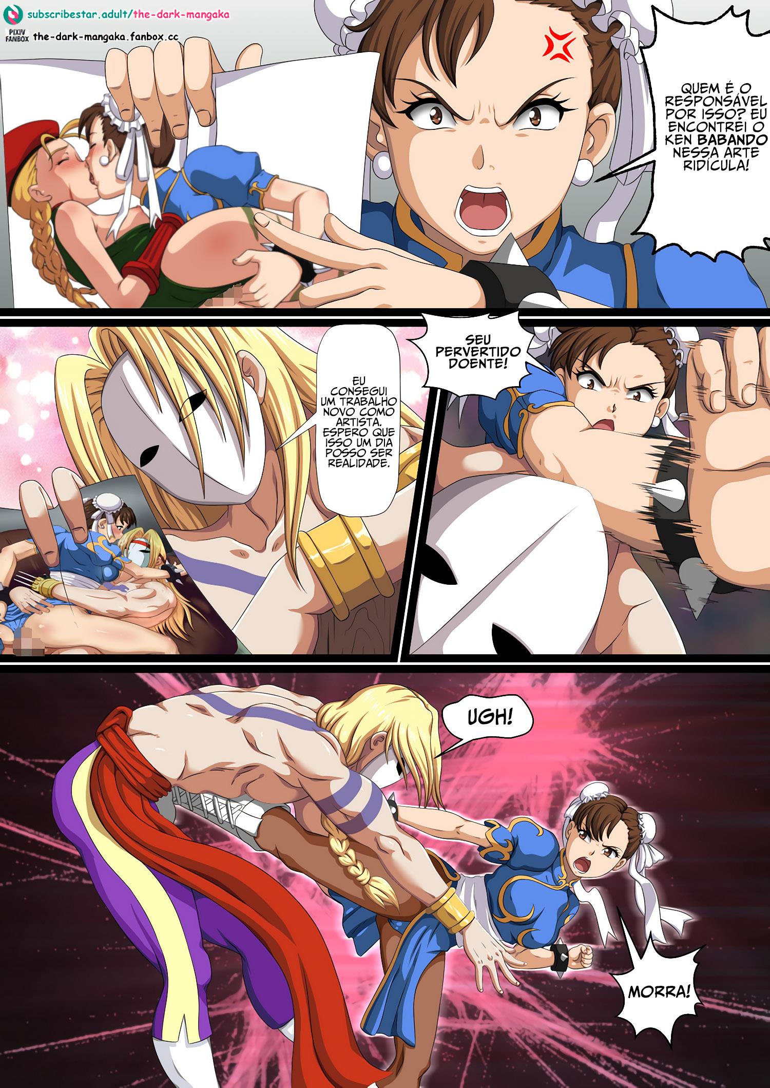 Chun Li Hentai - Guerreiros do prazer!