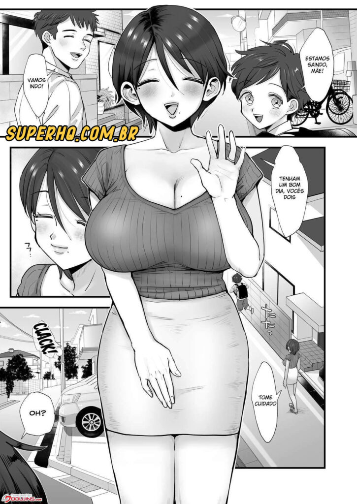 A solidão de uma mãe com tesão - Hentai