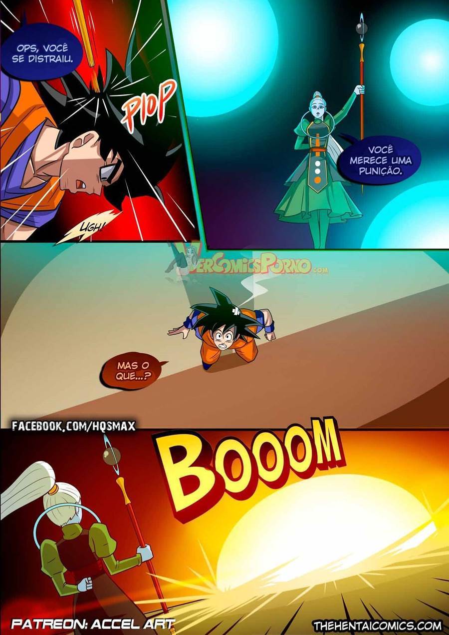 O treinamento de Vados para Goku Hentai