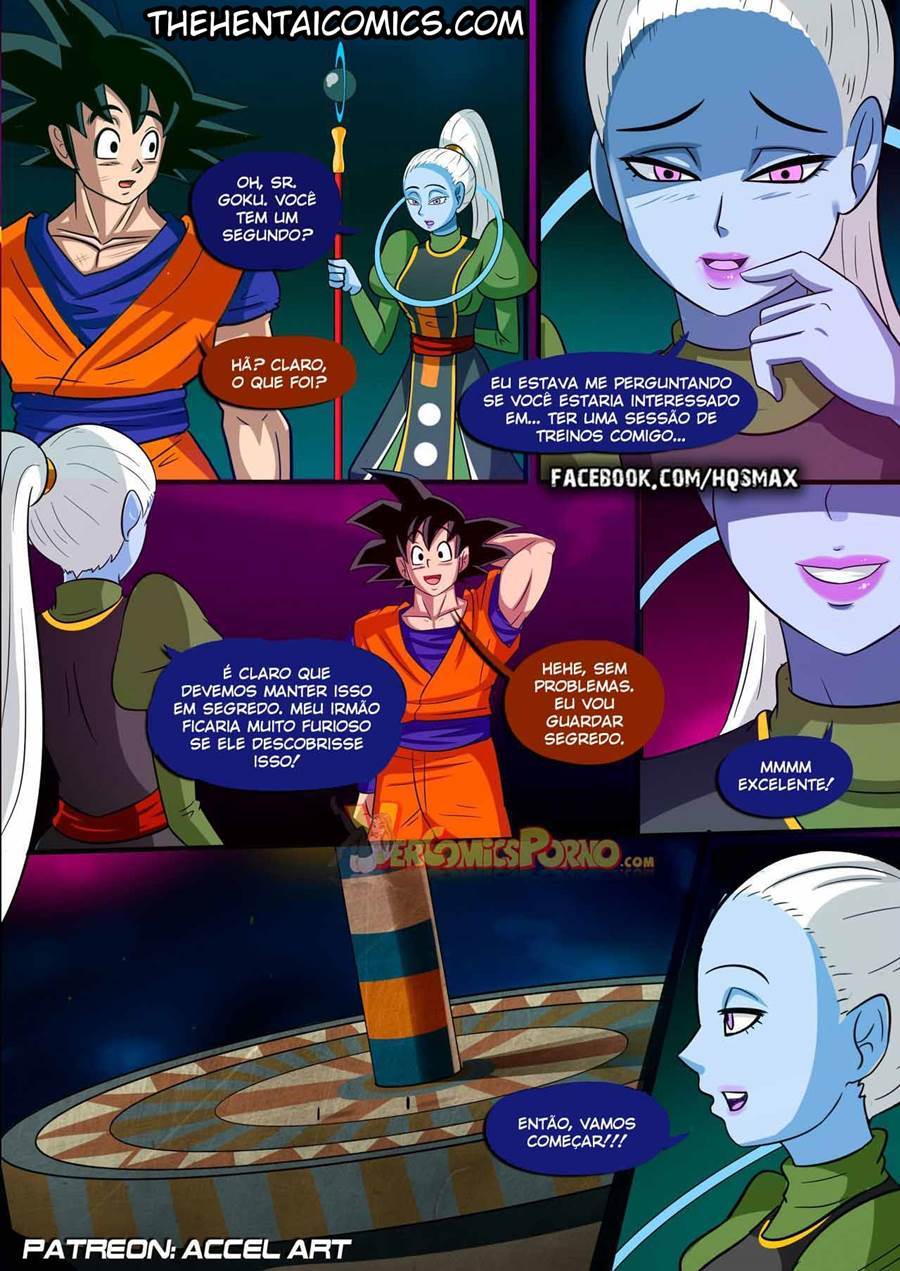 O treinamento de Vados para Goku Hentai