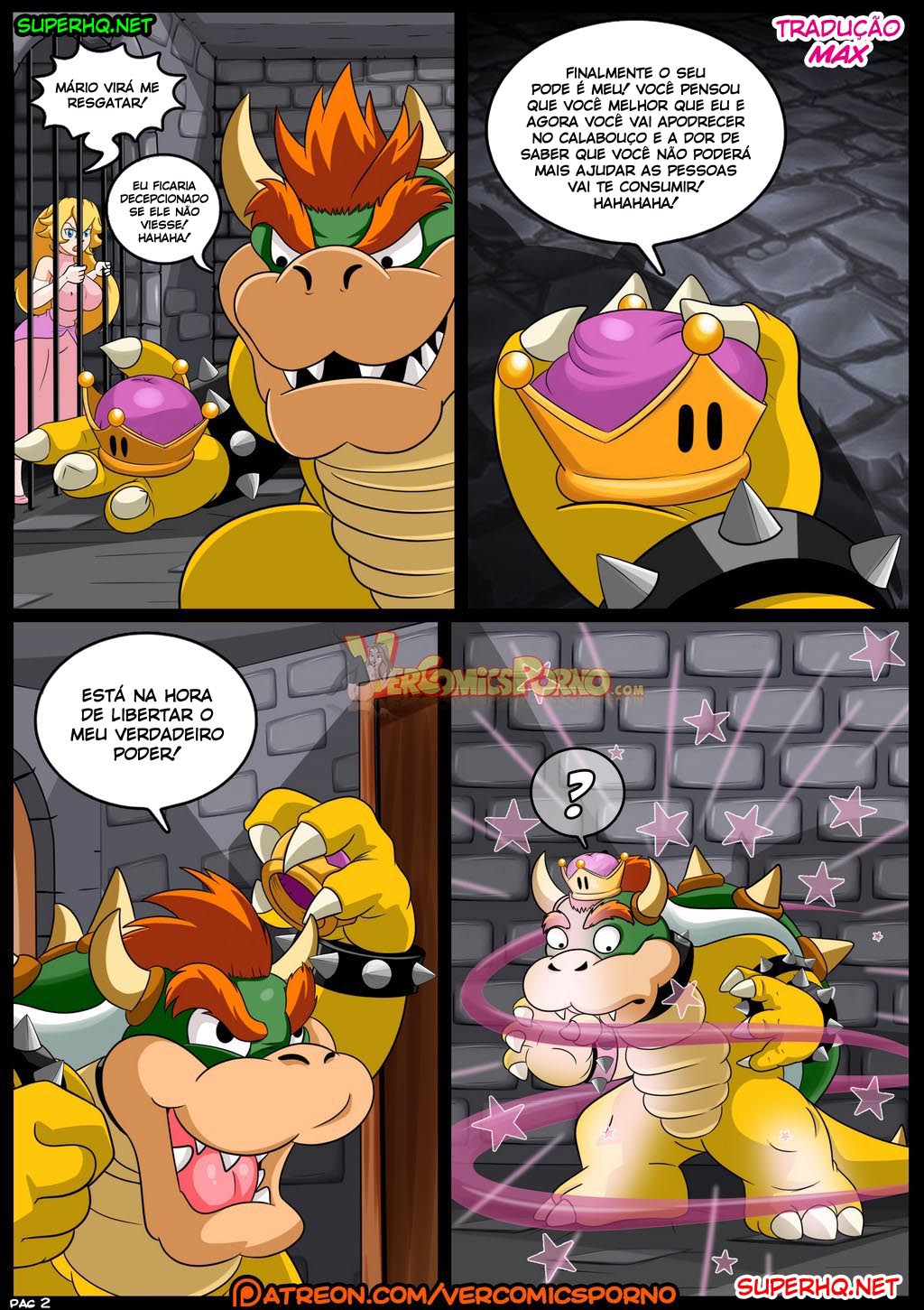 Bowsette Rescate - O melhor Hentai do Mario e Bowser