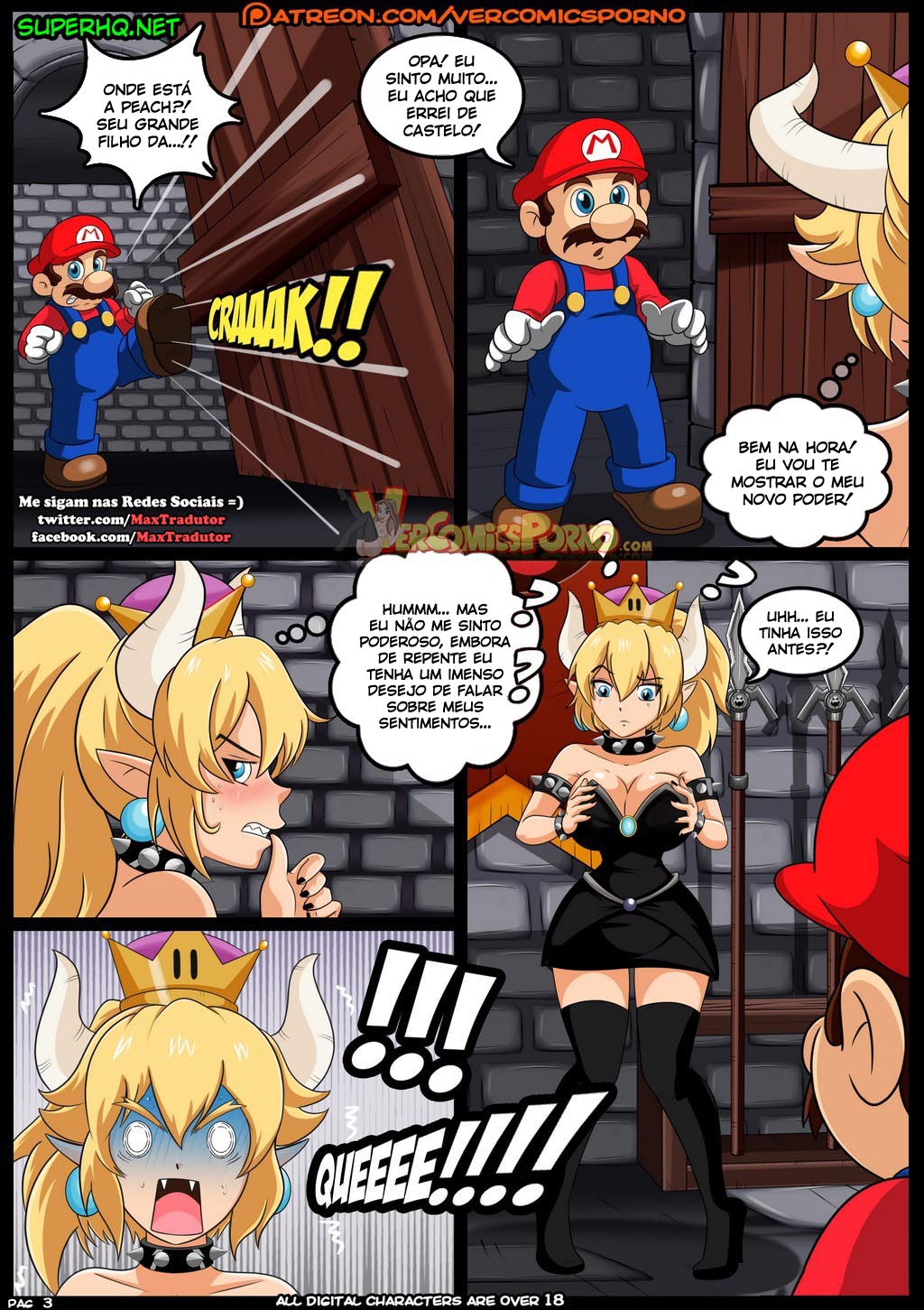 Bowsette Rescate - O melhor Hentai do Mario e Bowser