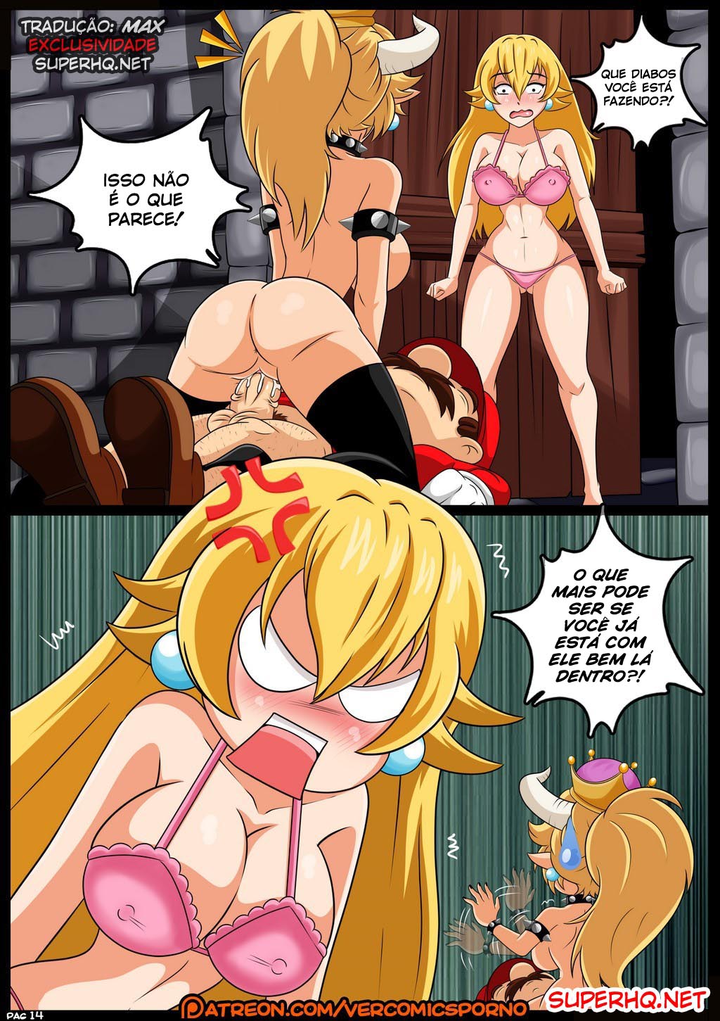 Bowsette Rescate - O melhor Hentai do Mario e Bowser