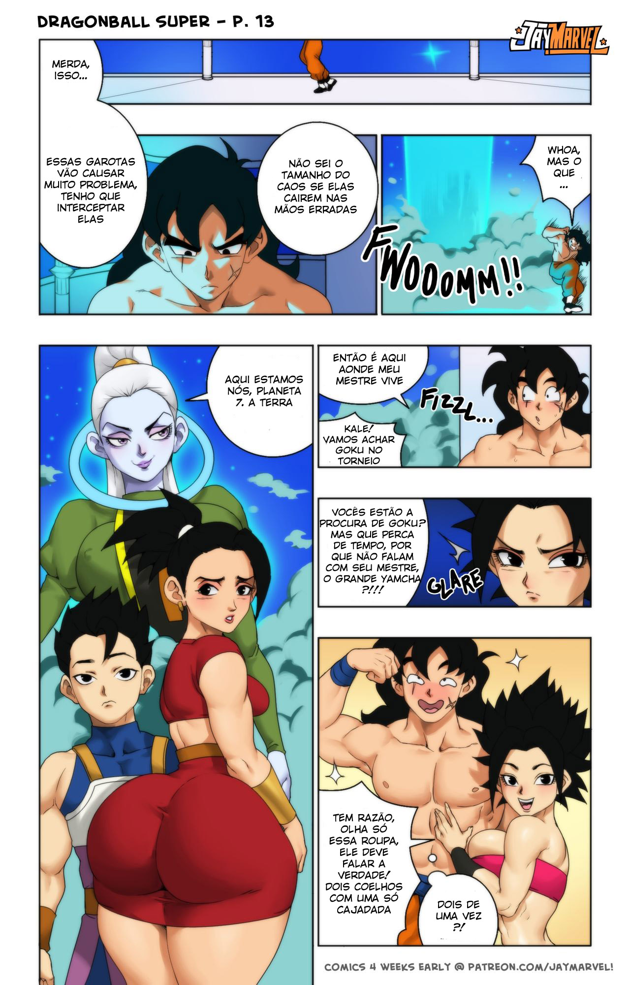 Dragon Ball Super Pornor - A disputa sexual