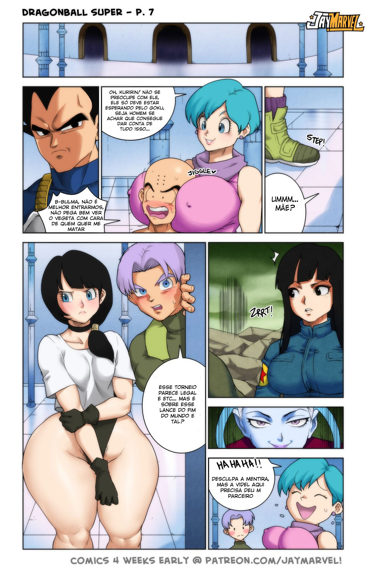 Dragon Ball Super Pornor - A disputa sexual