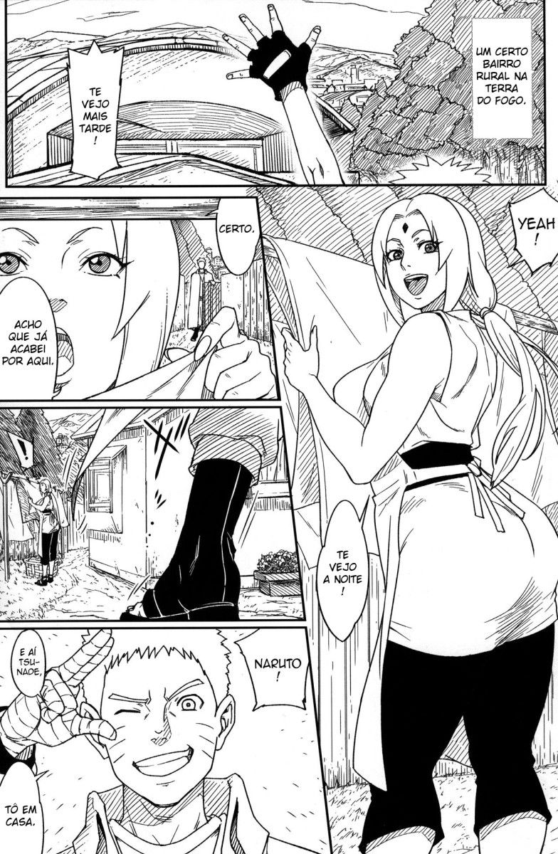 Tsunade - A Hokage safada da aldeia da folha