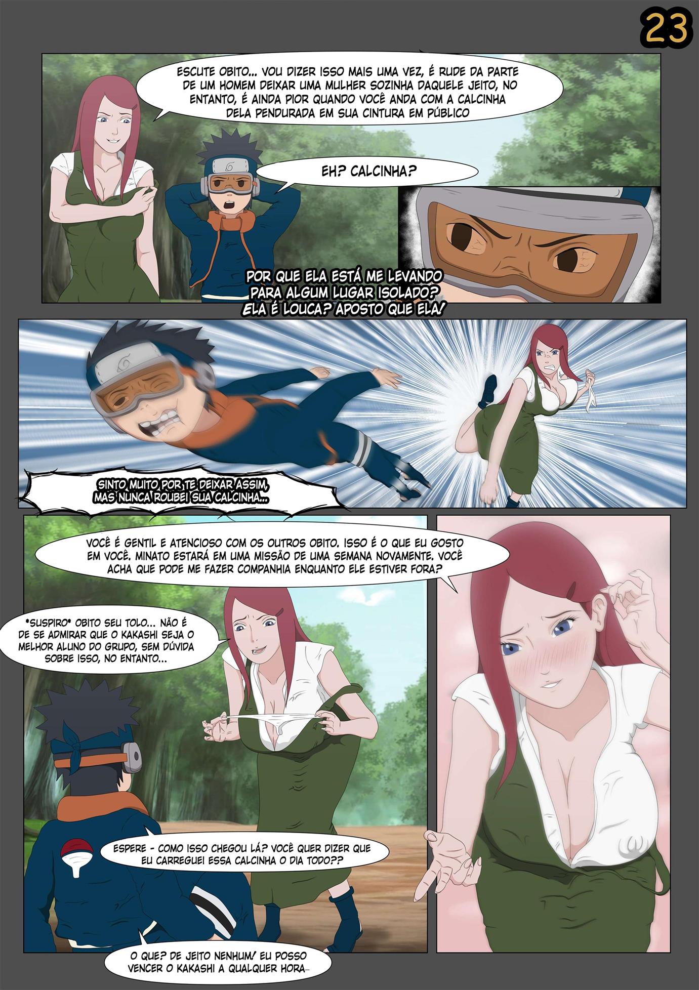 Kushina Hentai Porno Fodendo como uma Ninja!