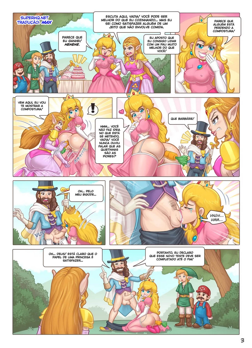 Hot Duels VI - Epic Showdown of Zelda Vs Peach