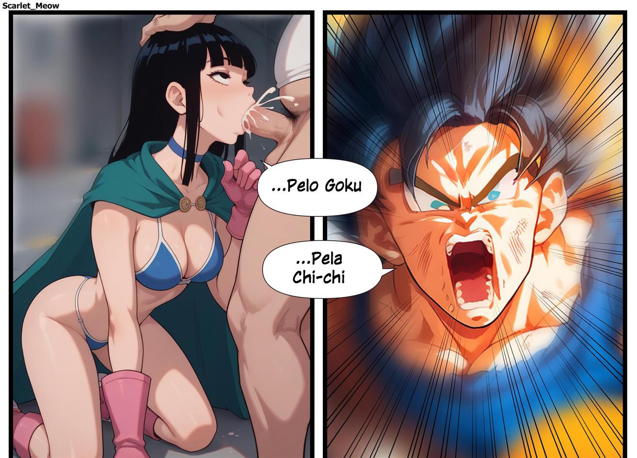 Enquanto Goku Não Está 2 | HQ Hentai | Comics Hentai e Hqs de Sexo